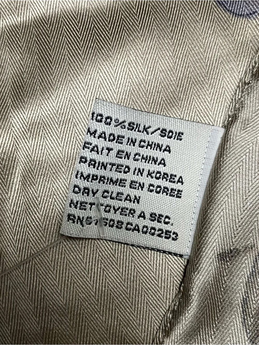 Anne Klein vintage silk